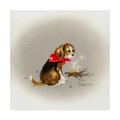 Trademark Fine Art Peggy Harris 'Beagle Scout' Canvas Art, 35x35 ALI42264-C3535GG